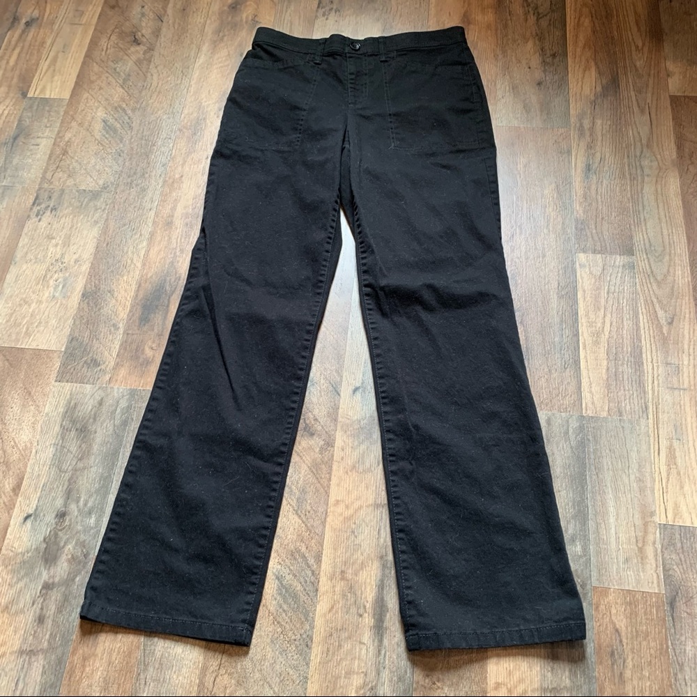 Gloria Vanderbilt black work pants
